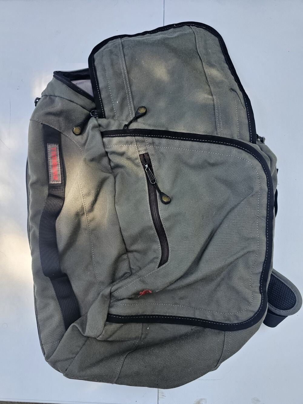 Timbuk2 Deluxe Laptop Travel Backpack Reconditioned Zippers By Timbuk2